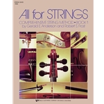 All For Strings Bass Book 1