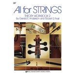 All For Strings Theory Workbook - String Bass 2