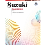 Suzuki PIano School New International Edition Piano Book and CD - Volume 7
