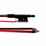 Glasser Premium Fiberglass Violin Bow - Red 4/4