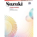Suzuki Piano School International Edition Piano Book and CD - Volume 2