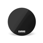 Evans MX1 Black Bass Drumhead