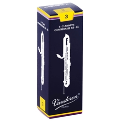 Vandoren Contrabass Clarinet Reeds, Box/5 CR15