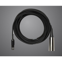 Shure C129 Replacement Cable - 3-Pin Female Mini-Connector to Male XLR