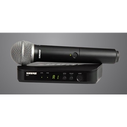 Shure BLX24/PG58 Handheld Wireless Microphone System