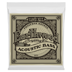 Ernie Ball Earthwood Phosphor Bronze Acoustic Bass Strings - 45-95