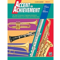 Accent On Achievement: Eb Alto Clarinet 3