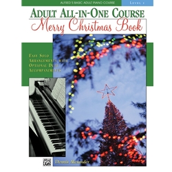 Alfred's Basic Adult All-In-One Course: Merry Christmas Book - Level 1