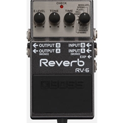 Boss RV-6 Digital Reverb Effect Pedal