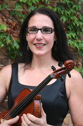 Tamra Gingold, violin teacher at The Music Shoppe in Champaign, Illinois