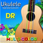 DR Strings Multi-Color Soprano/Concert Ukulele Strings