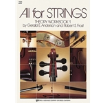 All For Strings Theory Workbook - String Bass 1