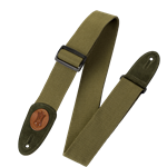Levy's Signature Cotton Series Guitar Strap - Green