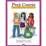 Alfred's Basic Piano Prep Course: Notespeller Book D