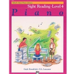 Alfred's Basic Piano Library: Sight Reading Book 4