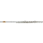 Yamaha Prof. Flute / Open Hole, Solid Silver w/Gold Plated Lip Plate YFL677HCT/LPGP