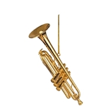 Trumpet Christmas Tree Ornament