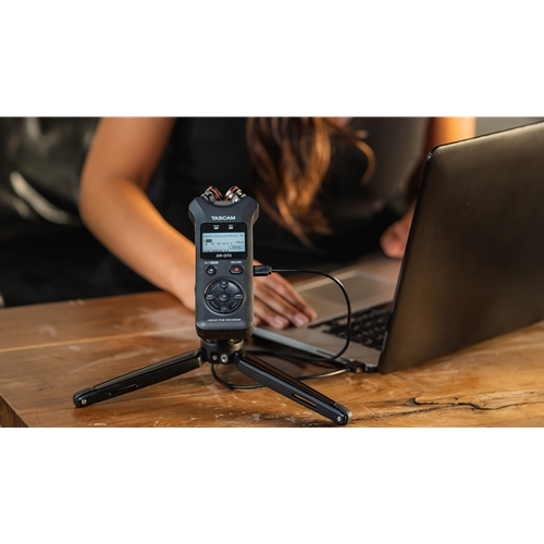 The Music Shoppe - Tascam DR-07X Stereo Handheld Digital Audio Recorder and  USB Interface