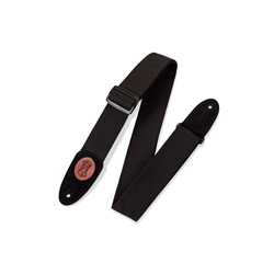 Levy's Signature Series Cotton Guitar/Bass Strap - Black