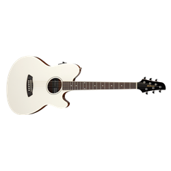 Ibanez TCY10E Talman Acoustic/Electric Guitar - Ivory