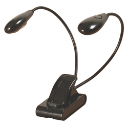 On-Stage Clip-On Dual-Head LED Light