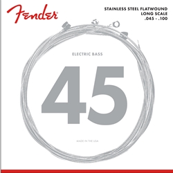 Fender Stainless 9050's Flatwound Bass Strings - .045-.100