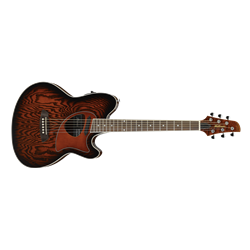 Ibanez Talman TCM50 Acoustic/Electric Guitar - Vintage Brown Sunburst