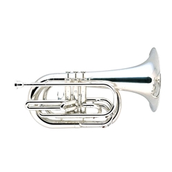 Yamaha YBH-301MS Marching Baritone - Silver