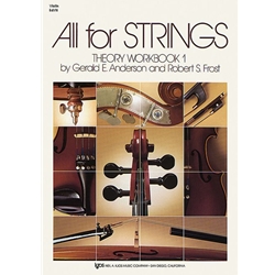 All For Strings Theory Workbook - String Bass 1