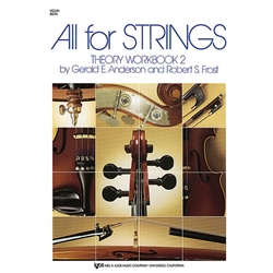 All For Strings Theory Workbook - String Bass 2