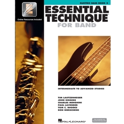 Essential Technique for Band: Intermediate to Advanced Studies w EEi - Electric Bass