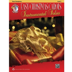 Easy Christmas Carols Instrumental Solos - Tenor Sax