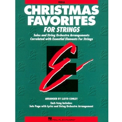 Essential Elements Christmas Favorites for Strings - Viola