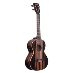 Kala Striped Ebony Tenor Ukulele w/ EQ