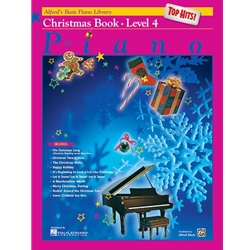 Alfred's Basic Piano Library: Top Hits! Christmas Book 4