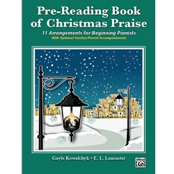 Pre-Reading Book of Christmas Praise - 11 Arrangements for Beginning Pianists