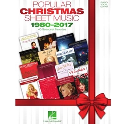 Popular Christmas Sheet Music - 1980-2017