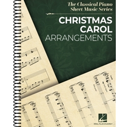 Christmas Carol Arrangements - Classical Piano Sheet Music Series