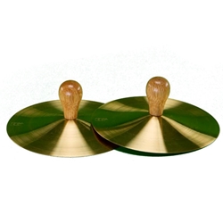Solid Brass Cymbals w/ Knobs - 7", Pair