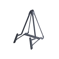 K & M Heli 2 Electric Guitar Stand - Black