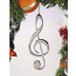 Music Treasures Treble Clef Ornament TREBLECLEF