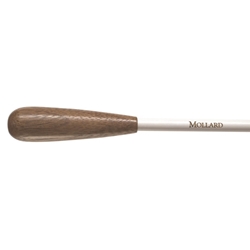 Mollard 12" Walnut/White Baton P12WW