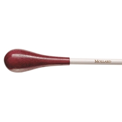 Mollard 12" Purpleheart/White Baton S12PW