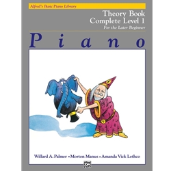 Alfred's Basic Piano Library: Theory Book Complete Level 1 (1A/1B)