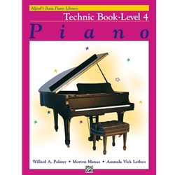 Alfred's Basic Piano Library: Technic Book 4