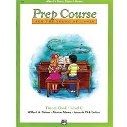 Alfred's Basic Piano Prep Course: Theory Book C