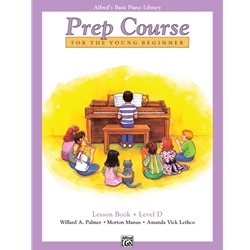 Alfred's Basic Piano Prep Course: Lesson Book D