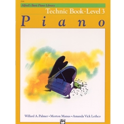 Alfred's Basic Piano Library: Technic Book 3