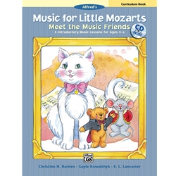 Music for Little Mozarts: Meet the Music Friends Curriculum Book