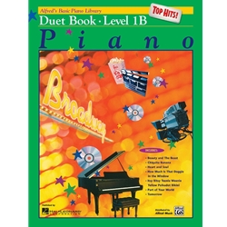 Alfred's Basic Piano Library: Top Hits! Duet Book 1B